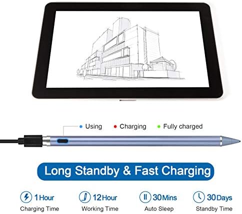 Active Stylus Pens for Touch Screens, Active Pencil Smart Digital Pens Fine Point Stylist Pen Compatible with iPhone iPad,Samsung/Android Smart Phone&Tablet Writing Drawing by maylofi - Image 4