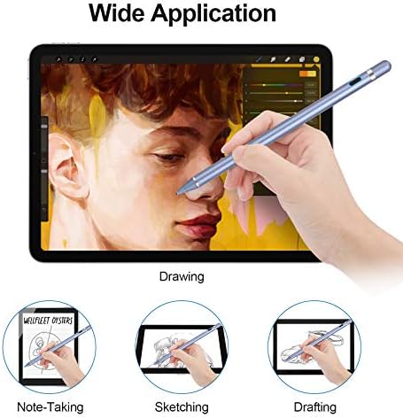 Active Stylus Pens for Touch Screens, Active Pencil Smart Digital Pens Fine Point Stylist Pen Compatible with iPhone iPad,Samsung/Android Smart Phone&Tablet Writing Drawing by maylofi - Image 6