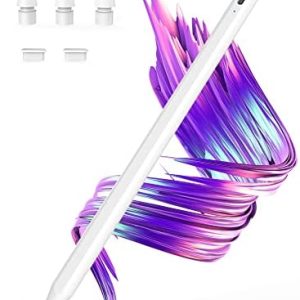 Stylus Pen for iPad with Palm Rejection, Tilt Sensitivity, ZVFBC iPad Pencil for Touch Screens Compatible with iPad Air 3rd/4th/5th, iPad Pro 11/12.9 inch, iPad 6th/7th/8th/9th/10th, iPad Mini 5th/6th